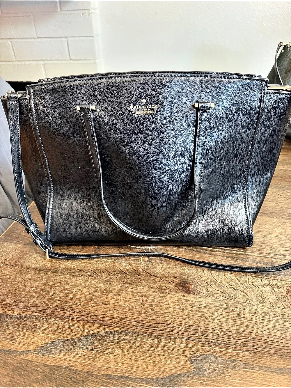 Kate Spade Black Tote Bag